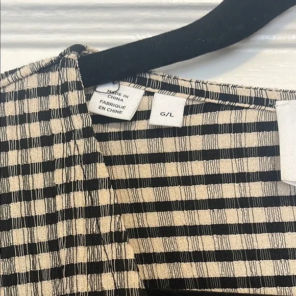 Selected /Femme Black and White Gingham Dress - Picture 5 of 8